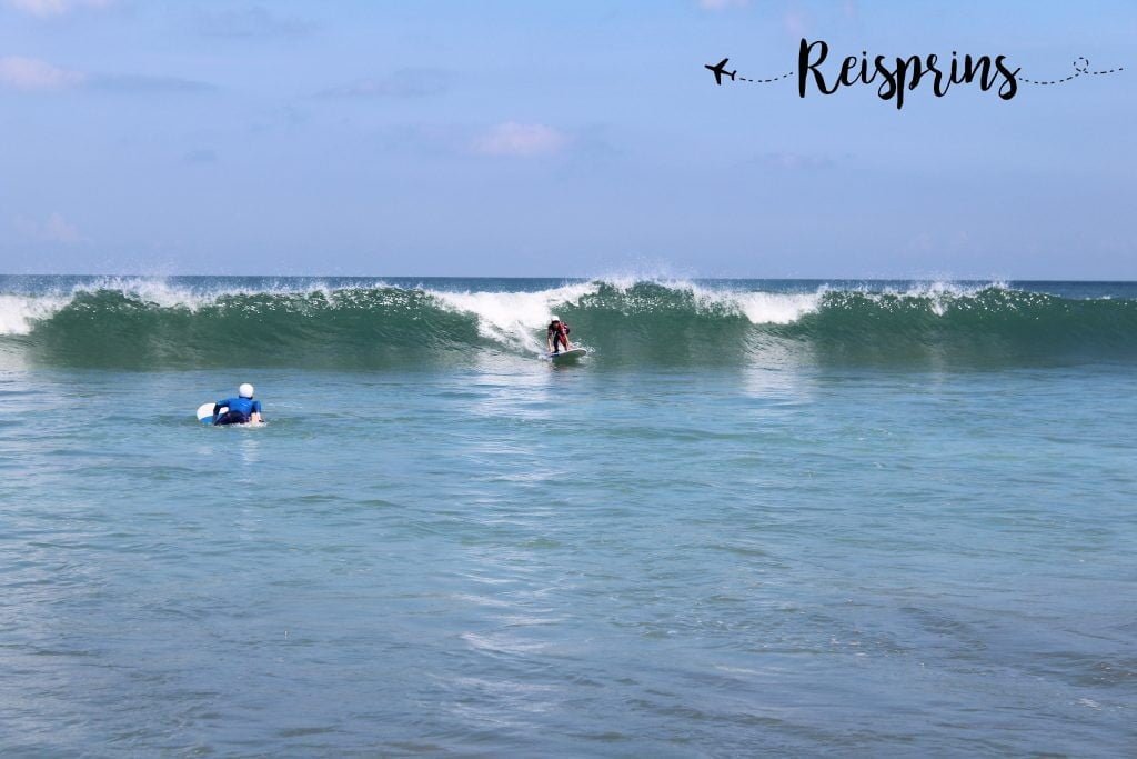 Surfen op Bali.